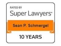 Rated By Super Lawyers, Sean P. Schmergel, 10 Years